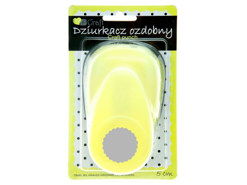 Craft Punch Circle with a frill 109 - DpCraft - 5 cm