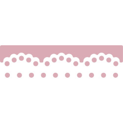 Border Craft Punch 4 cm 065 - Lace