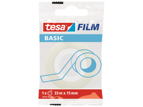 Office tape with dispenser tesafilm Invisible - 33m x 15mm - tesa
