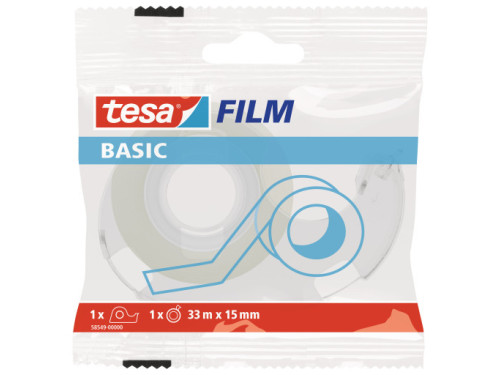 Office tape with dispenser tesafilm Invisible - 33m x 15mm - tesa