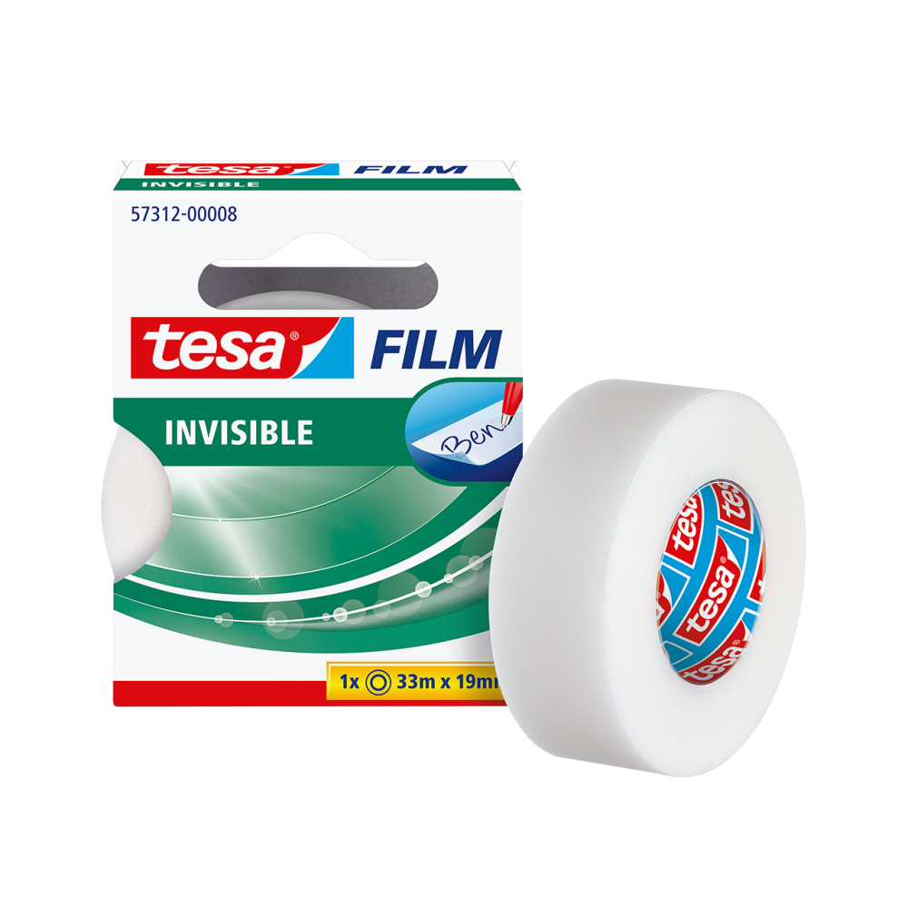 Taśma biurowa Tesafilm Invisible - 33m x 19mm
