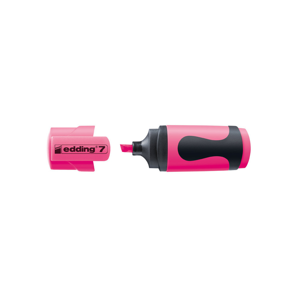 Mini highlighter - edding - fluo pink