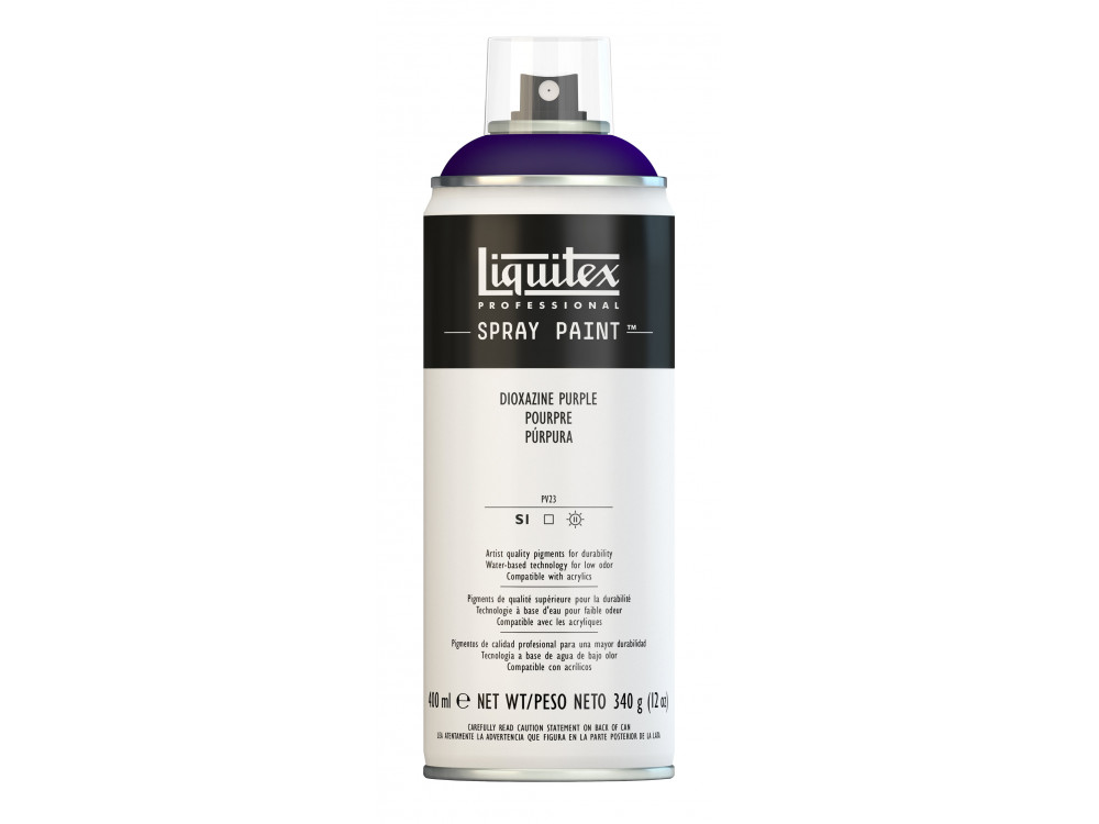 Farba akrylowa w spray'u - Liquitex - Dioxazineazine Purple, 400 ml