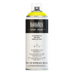 Farba akrylowa w spray'u - Liquitex - Yellow Medium Azo, 400 ml