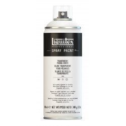 Farba akrylowa w spray'u - Liquitex - Transparent Mixing White, 400 ml