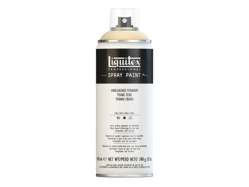 Spray paint - Liquitex - unbleached titanium, 400 ml