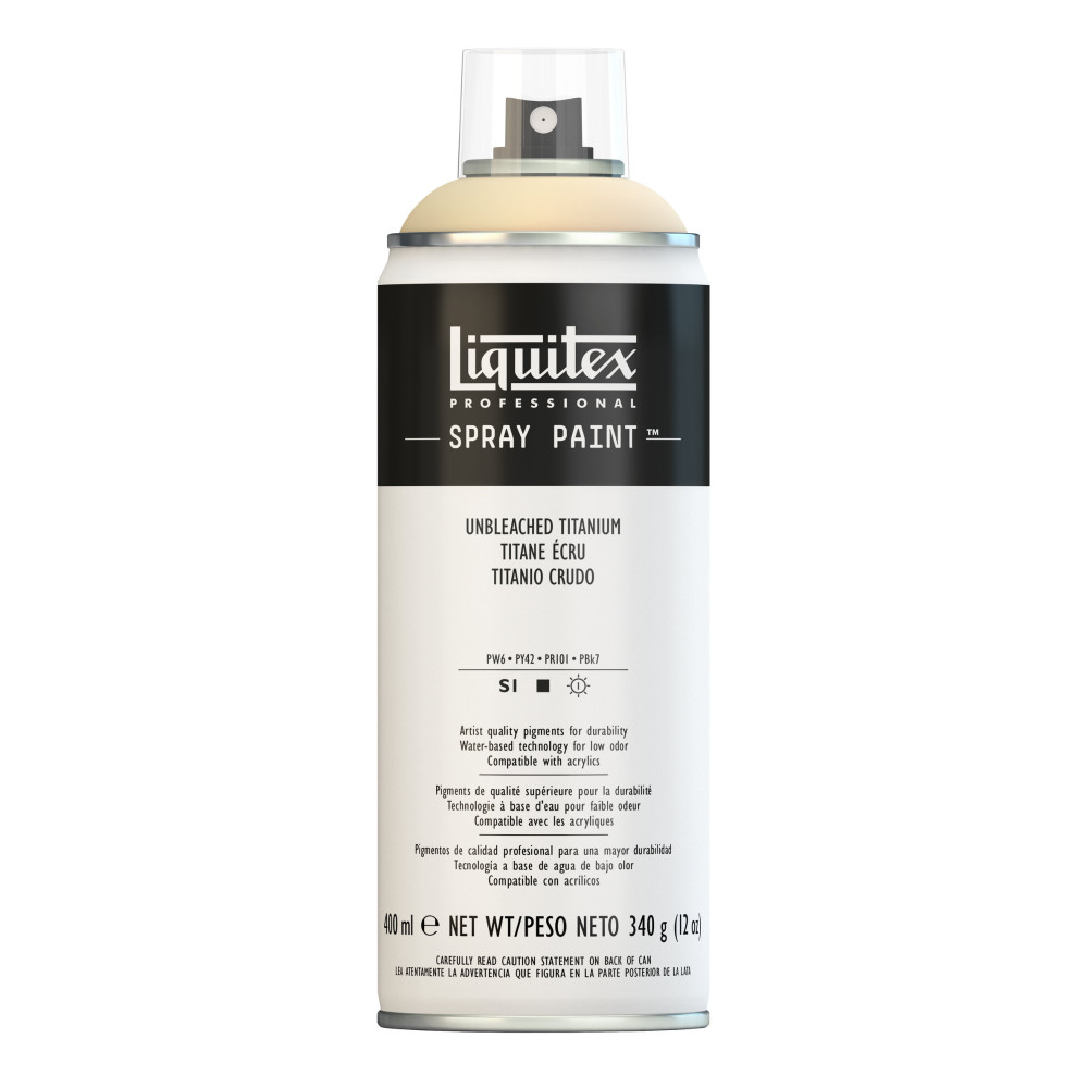 Spray paint - Liquitex - unbleached titanium, 400 ml