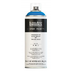 Farba akrylowa w spray'u - Liquitex - Cerulean Blue Hue, 400 ml