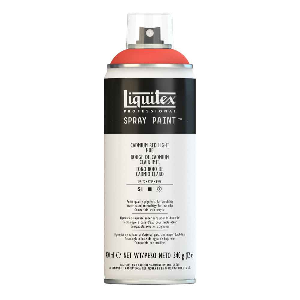 Spray paint - Liquitex - cadmium red light hue, 400 ml
