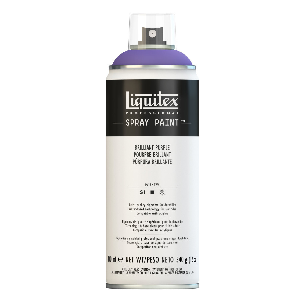 Farba akrylowa w spray'u - Liquitex - Brilliant Purple, 400 ml