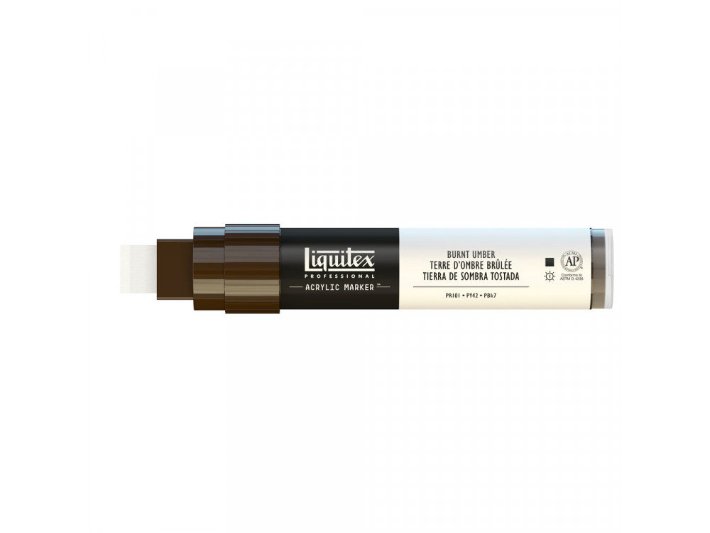 Marker akrylowy - Liquitex - burnt umber, 15 mm