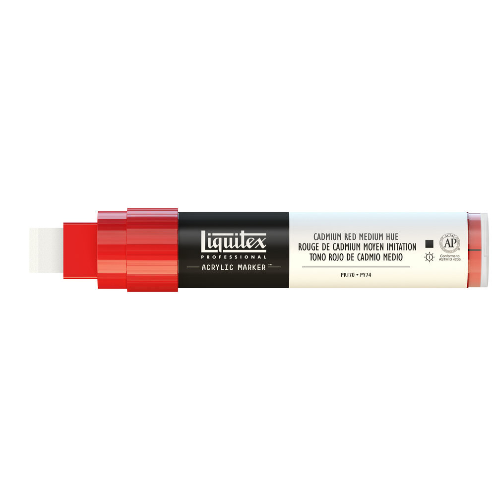 Marker akrylowy - Liquitex - cadmium red medium hue, 15 mm