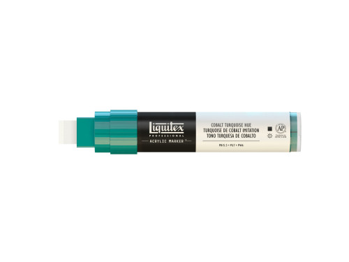 Acrylic marker - Liquitex - cobalt turquoise hue