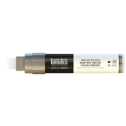 Marker akrylowy - Liquitex - iridescent rich silver, 15 mm