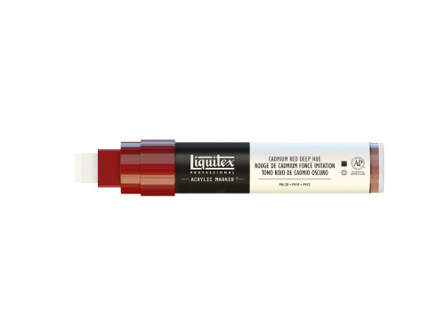 Acrylic marker - Liquitex - cadmium red deep hue