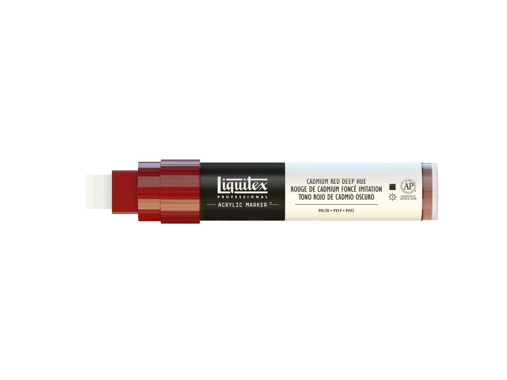 Marker akrylowy - Liquitex - cadmium red deep hue 15 mm