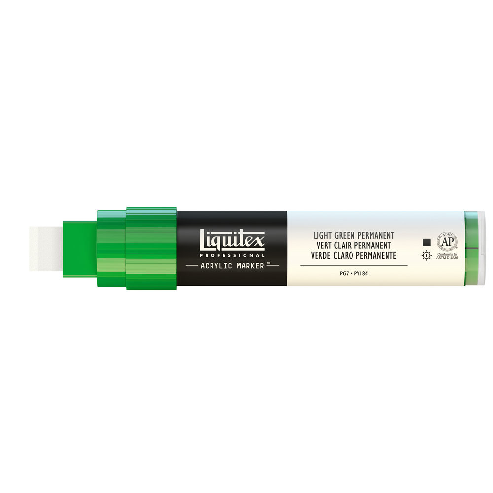 Marker akrylowy - Liquitex - light green permanent, 15 mm
