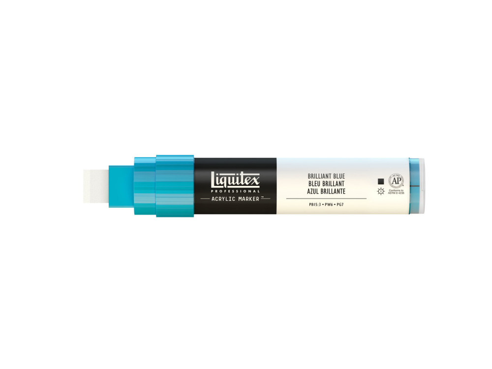 Marker akrylowy - Liquitex - brilliant blue 15 mm
