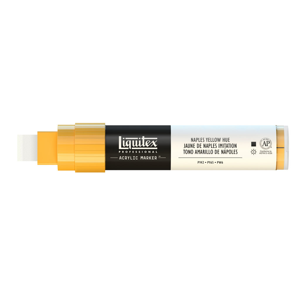 Marker akrylowy - Liquitex - naples yellow hue, 15 mm