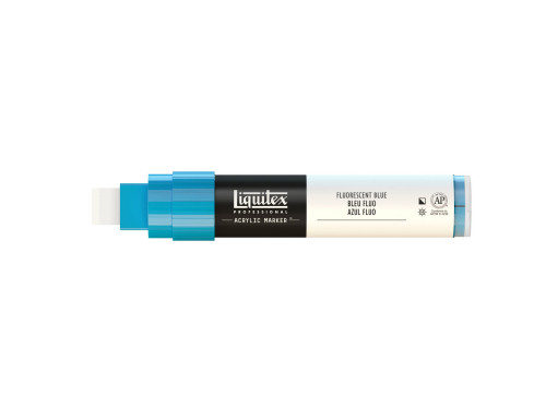 Marker akrylowy - Liquitex - fluorescent blue 15 mm