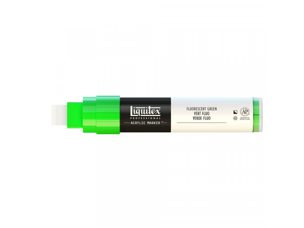 Acrylic marker - Liquitex - fluorescent green
