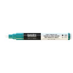 Acrylic marker - Liquitex - cobalt turquoise hue