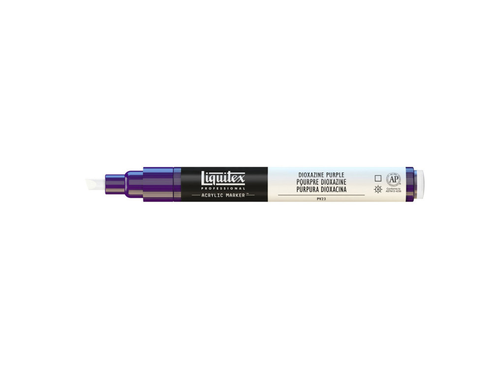Acrylic marker - Liquitex - dioxazine purple
