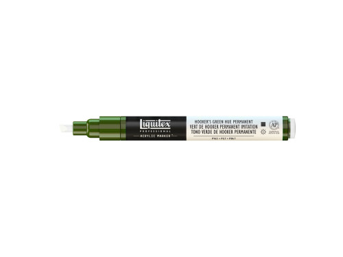 Acrylic marker - Liquitex - hooker's green hue permanent