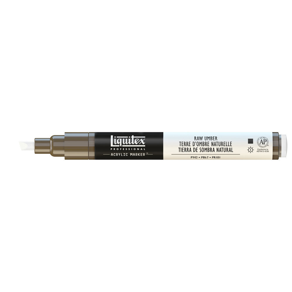 Marker akrylowy - Liquitex - raw umber, 2 mm