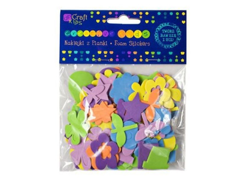 Foam stickers - DpCraft - daisies, 120 pcs.