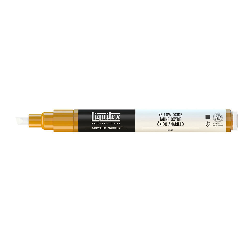 Acrylic marker - Liquitex - yellow oxide