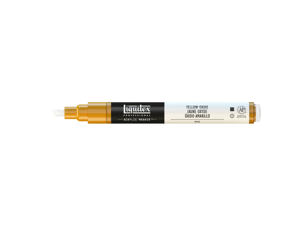 Acrylic marker - Liquitex - yellow oxide