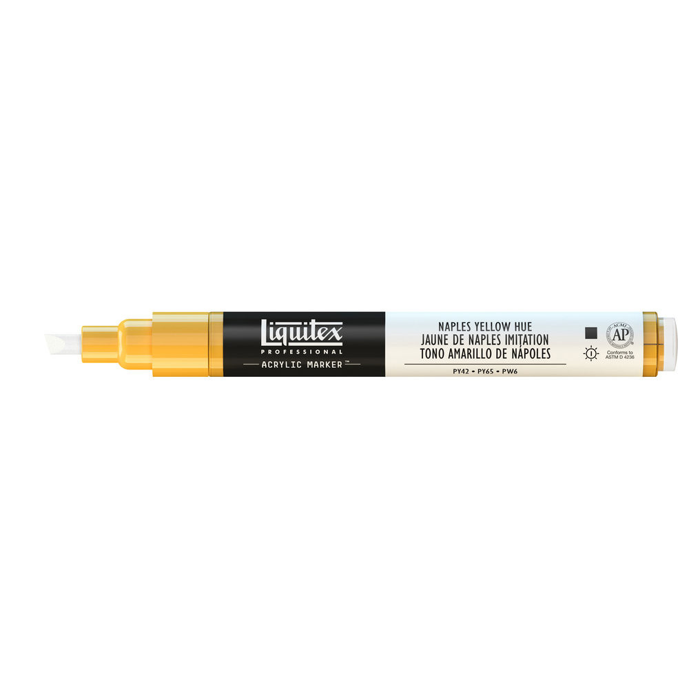 Marker akrylowy - Liquitex - naples yellow hue, 2 mm