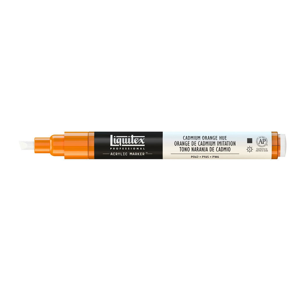 Marker akrylowy - Liquitex - cadmium orange hue, 2 mm