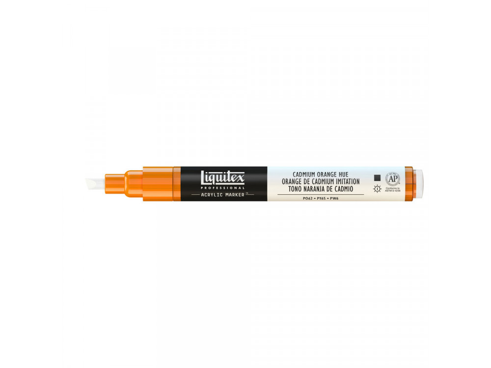 Acrylic marker - Liquitex - cadmium orange hue