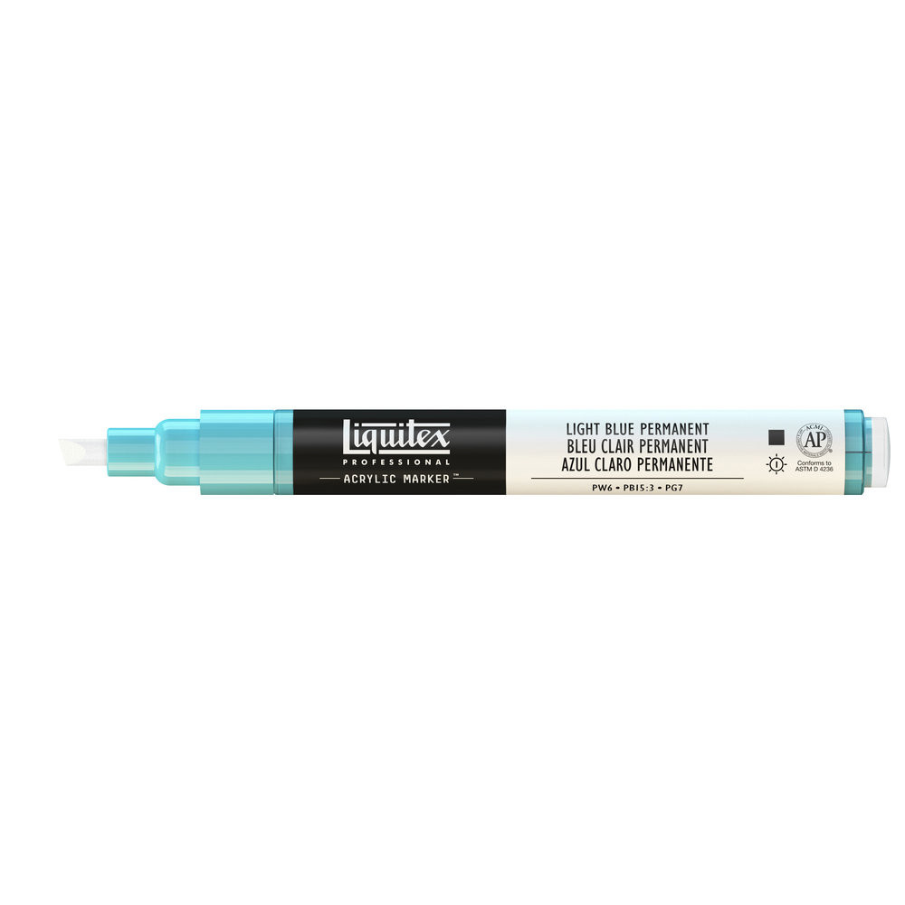 Acrylic marker - Liquitex - light blue permanent