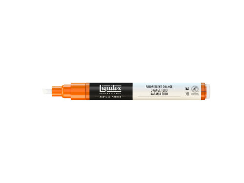 Marker akrylowy - Liquitex - fluorescent orange 2 mm