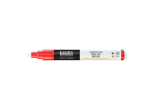 Marker akrylowy - Liquitex - fluorescent red 2 mm