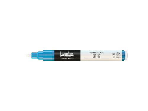Acrylic marker - Liquitex - fluorescent blue