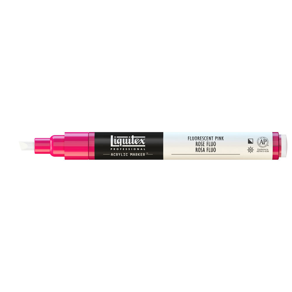 Marker akrylowy - Liquitex - fluorescent pink, 2 mm