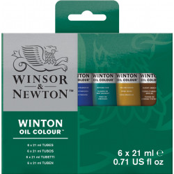 Oil paint set Winton - Winsor & Newton - 6 pcs