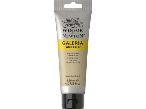 Farba akrylowa Galeria - Winsor & Newton - Buff Titanium, 120 ml