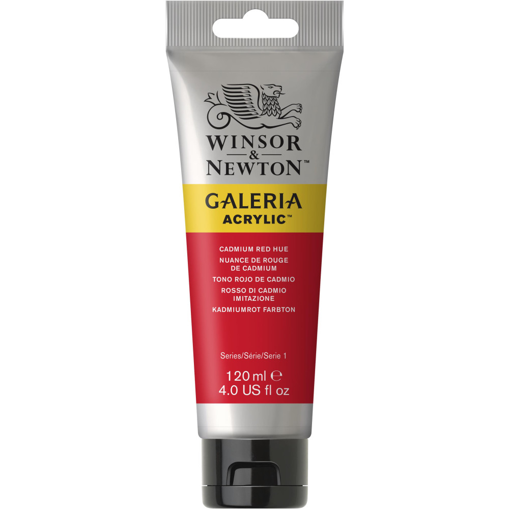 Acrylic paint Galeria - Winsor & Newton - Cadmium Red Hue, 120 ml