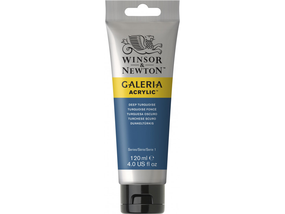 Acrylic paint Galeria - Winsor & Newton - Deep Turquoise, 120 ml