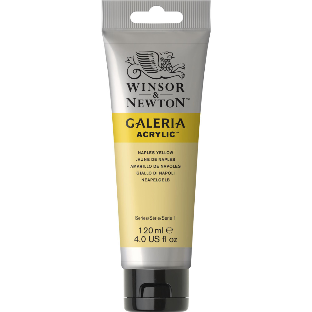 Acrylic paint Galeria - Winsor & Newton - Naples Yellow, 120 ml