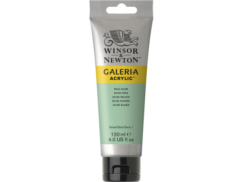 Farba akrylowa Galeria - Winsor & Newton - Pale Olive, 120 ml