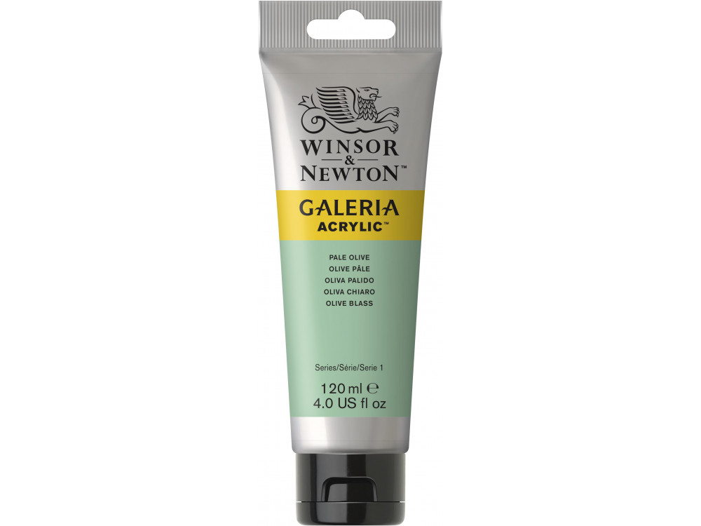 Acrylic paint Galeria - Winsor & Newton - Pale Olive, 120 ml