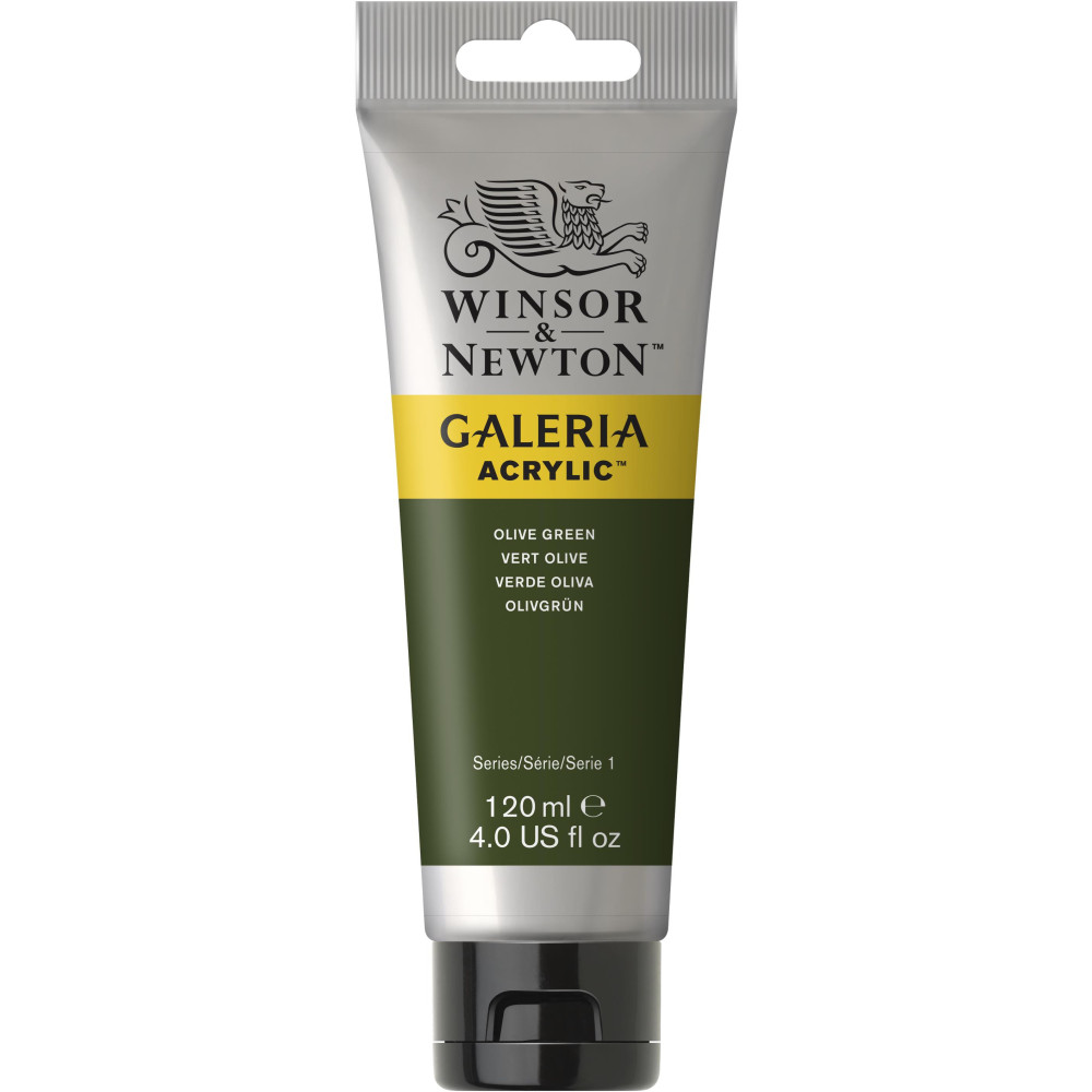 Acrylic paint Galeria - Winsor & Newton - Olive Green, 120 ml