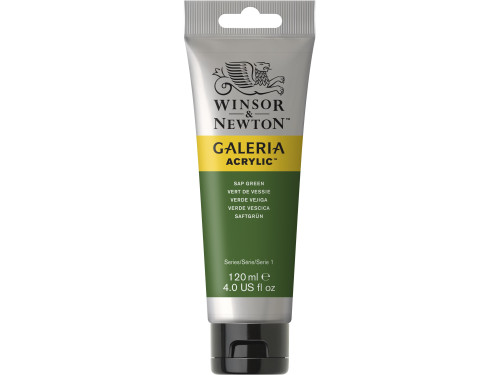 Acrylic paint Galeria - Winsor & Newton - Sap Green, 120 ml