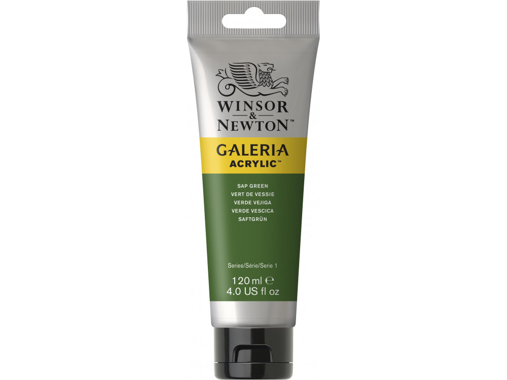 Acrylic paint Galeria - Winsor & Newton - Sap Green, 120 ml